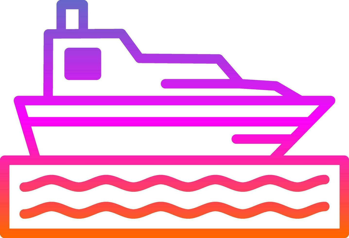 Boat Vector Icon Design