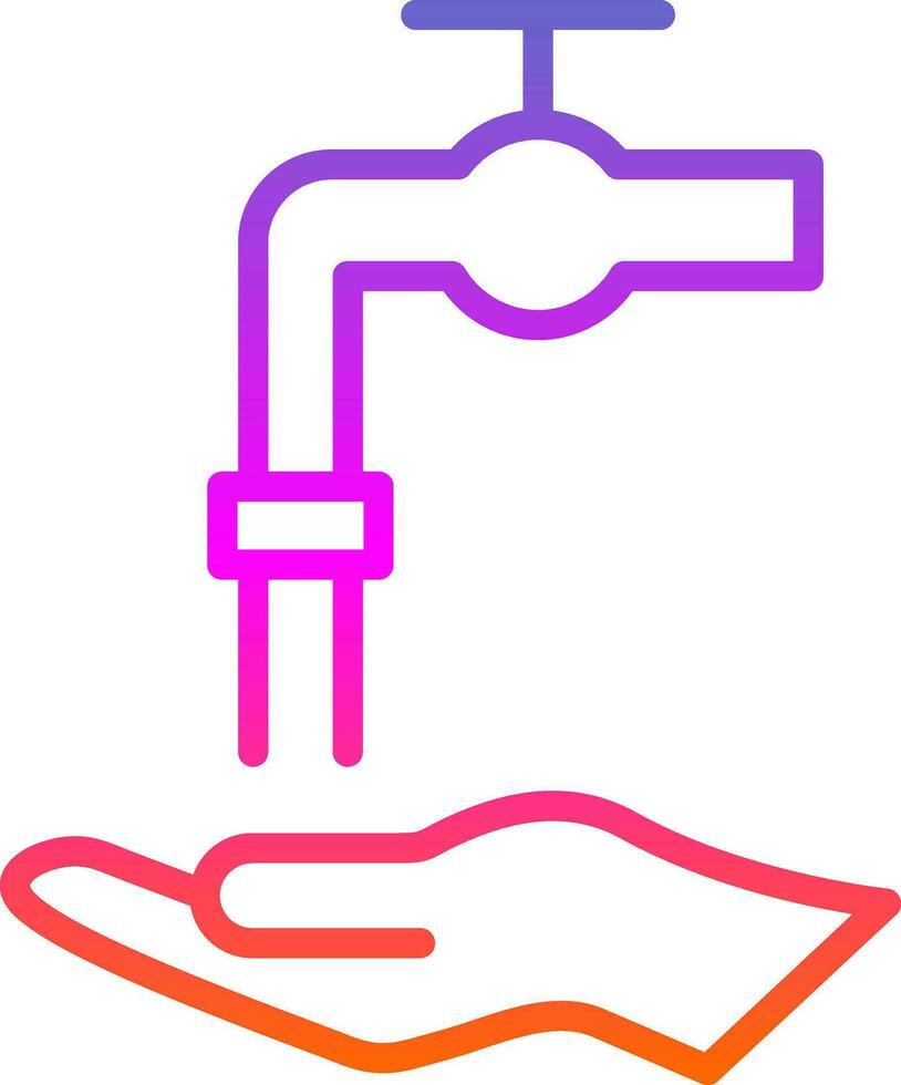 Hand wash Vector Icon Design