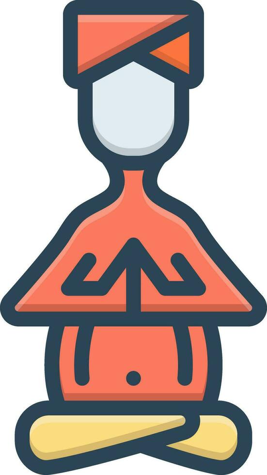 color icon for position vector