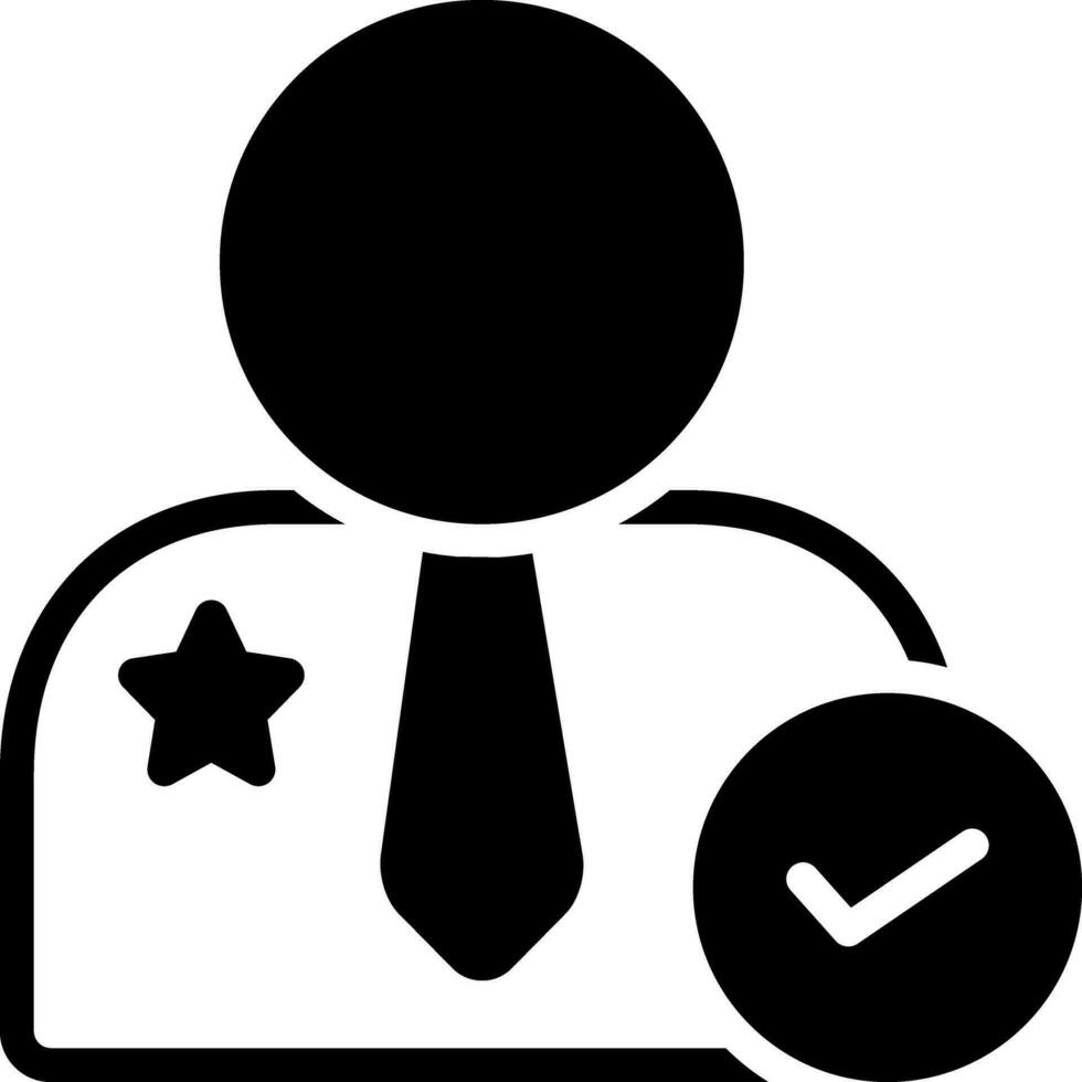 solid icon for nominate vector