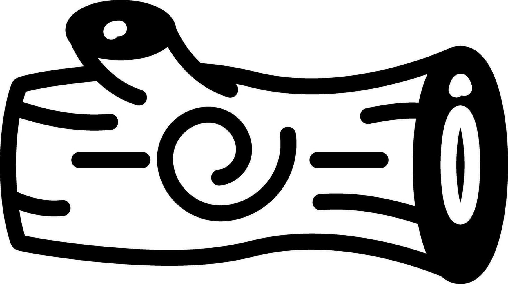 solid icon for wood vector