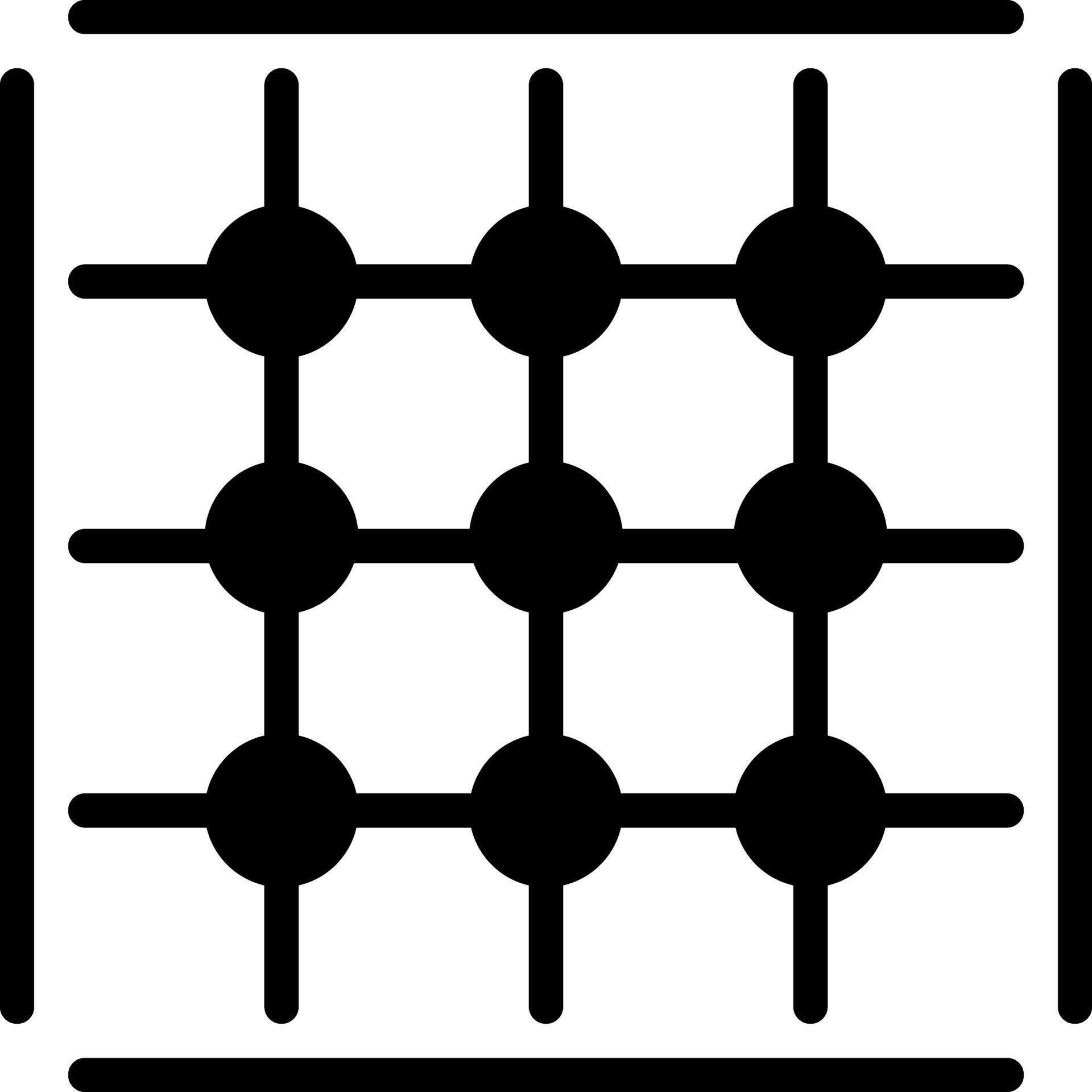 solid icon for grid 24931460 Vector Art at Vecteezy