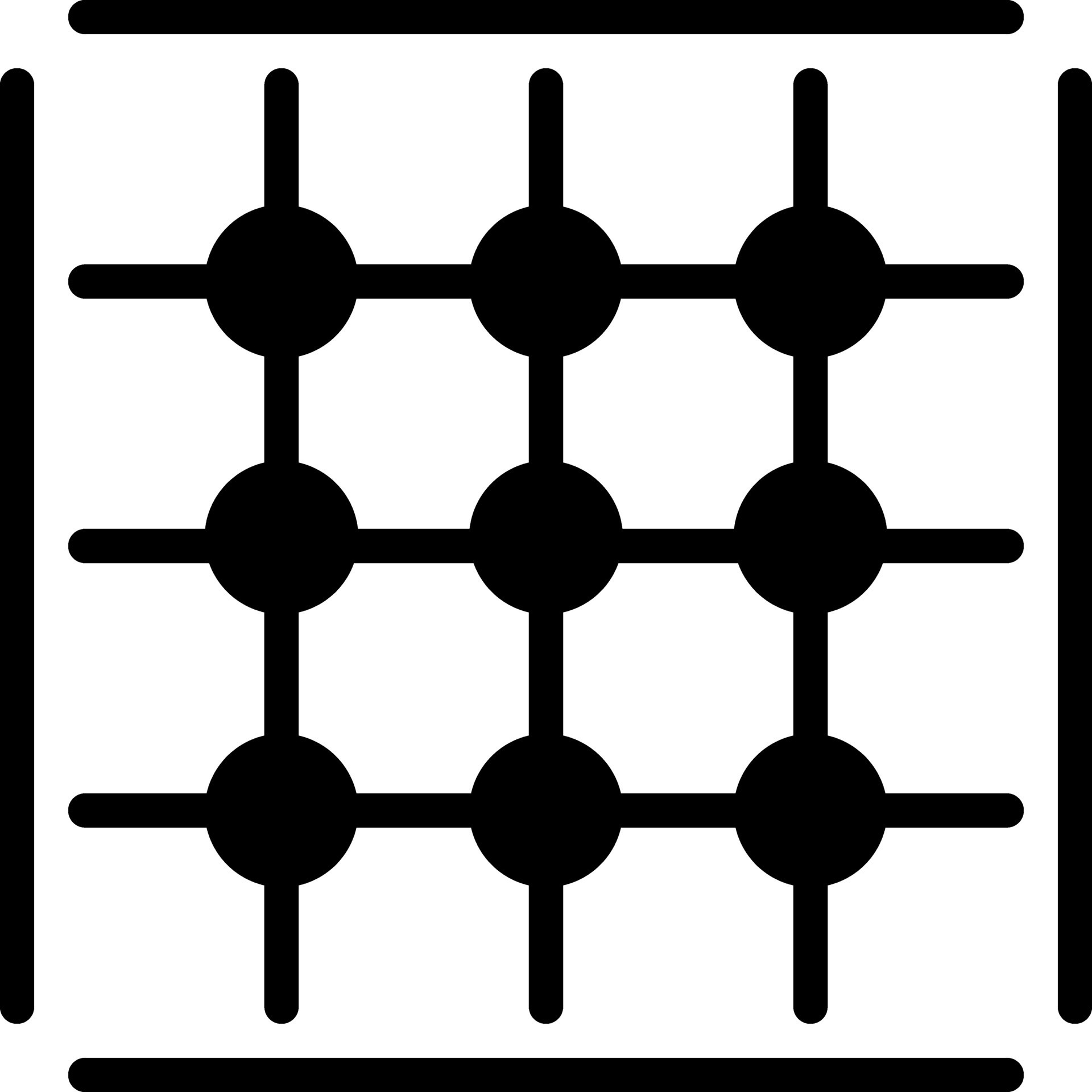 solid icon for grid 24931460 Vector Art at Vecteezy