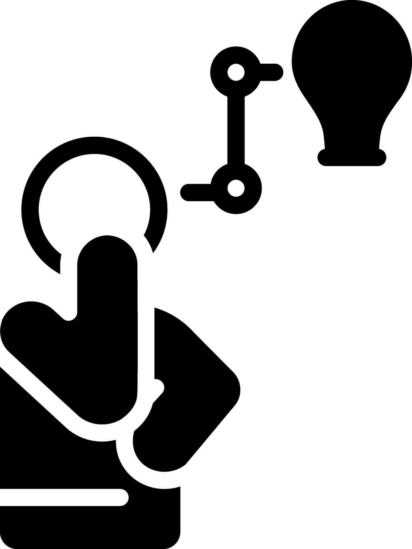 solid icon for think 24931508 Vector Art at Vecteezy