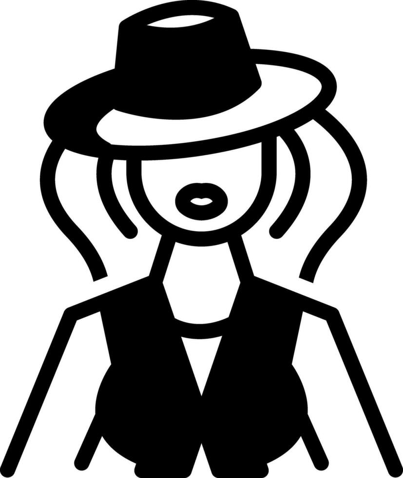 solid icon for fashion vector