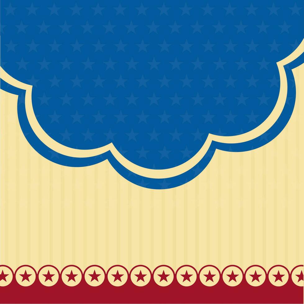Creative background with stars decoration. vector