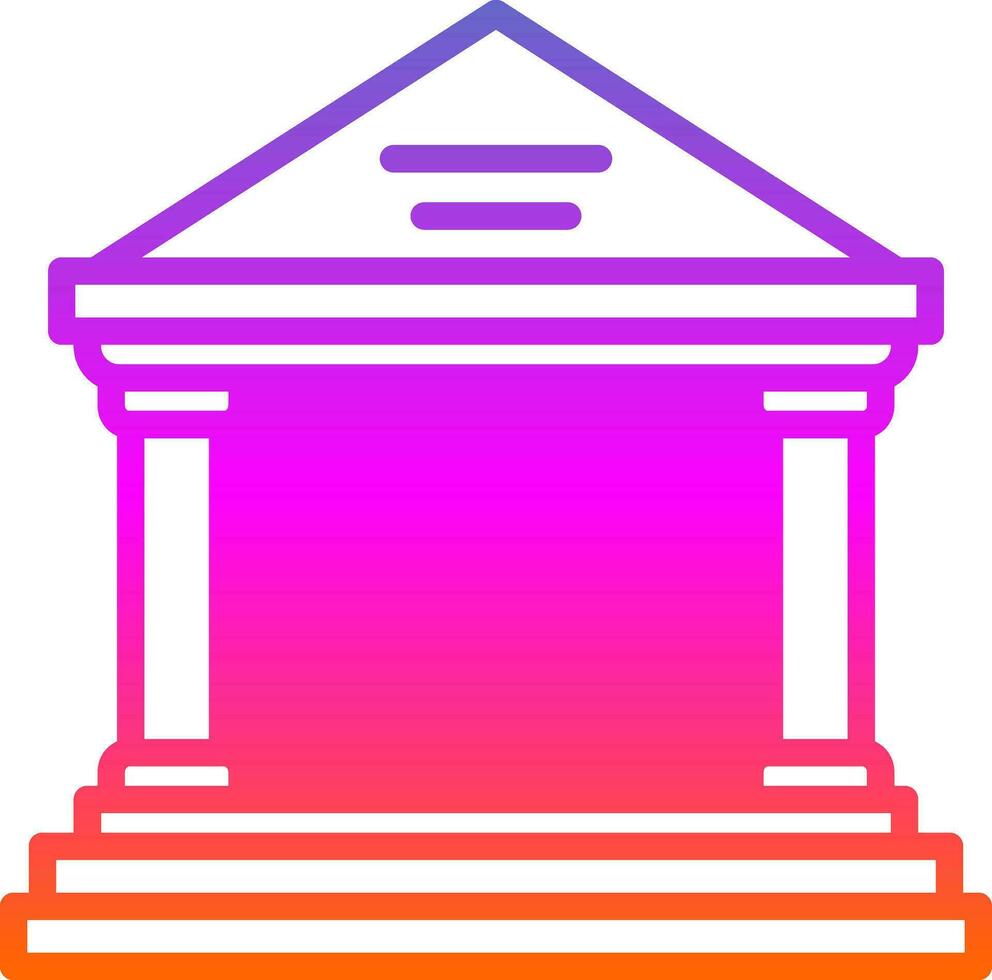 Supreme court Vector Icon Design