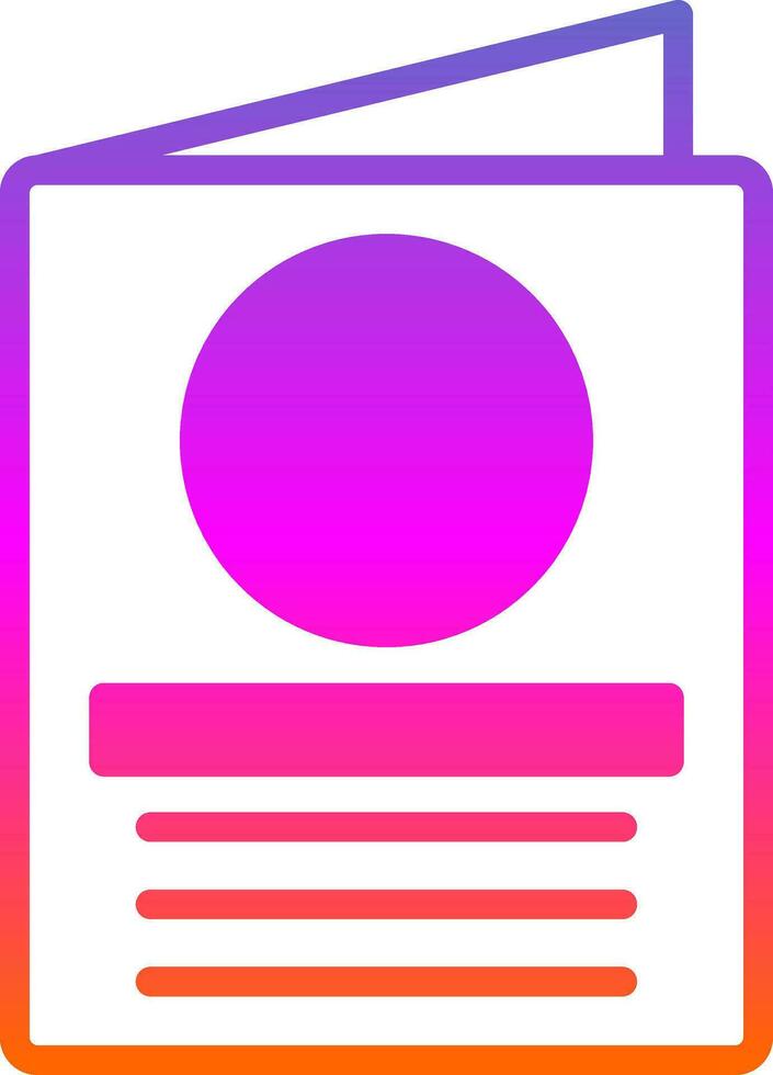 Passport Vector Icon Design