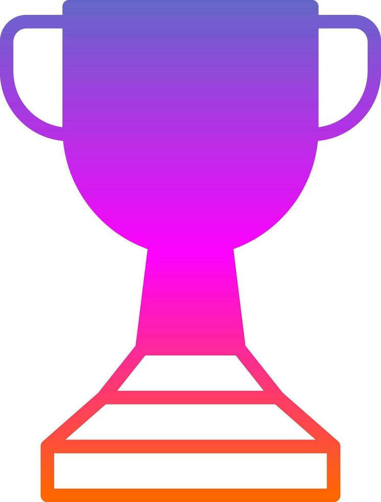 Trophy Vector Icon Design