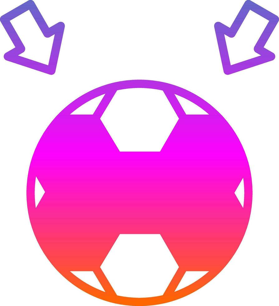 Soccer ball Vector Icon Design