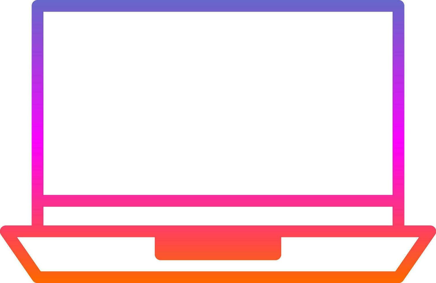 Laptop Vector Icon Design