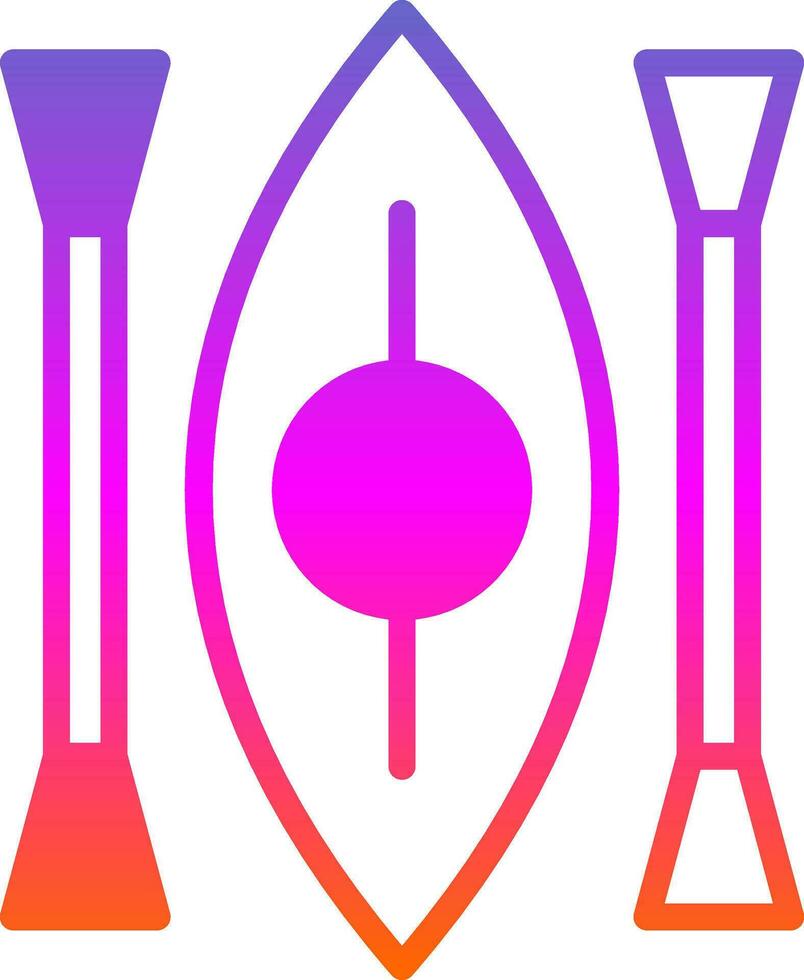 Kayak Vector Icon Design