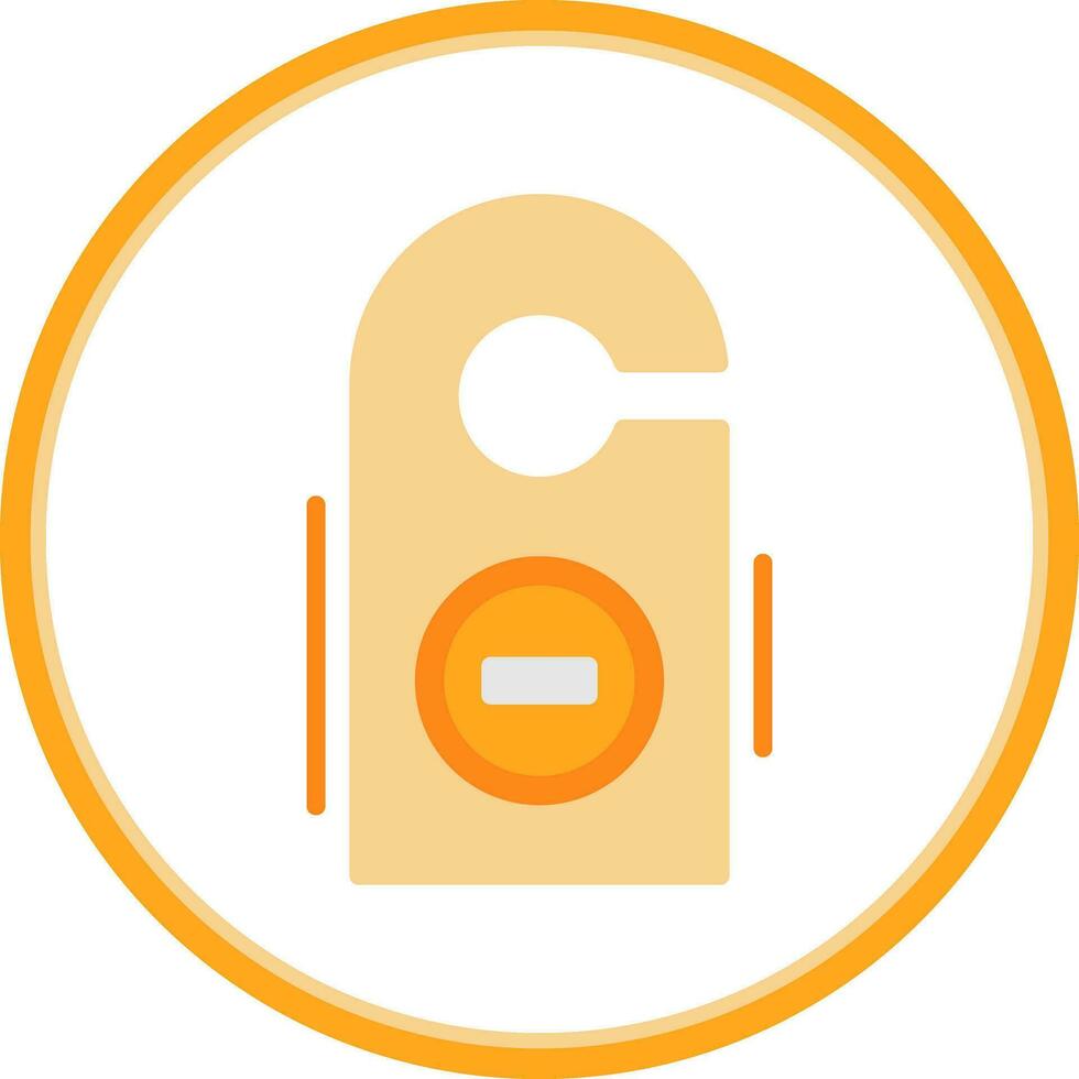 Do not disturb Vector Icon Design