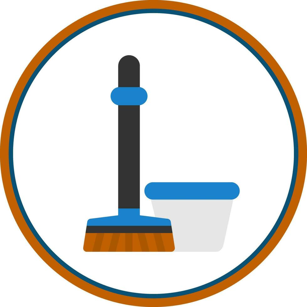 Mop Vector Icon Design