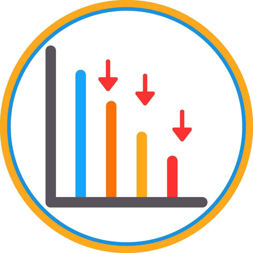 Losses Vector Icon Design