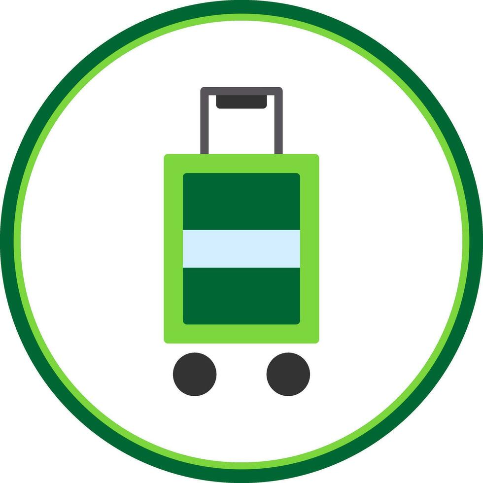 Luggage Vector Icon Design