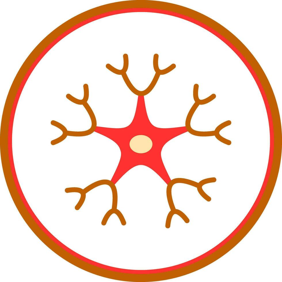 neurona vector icono diseño