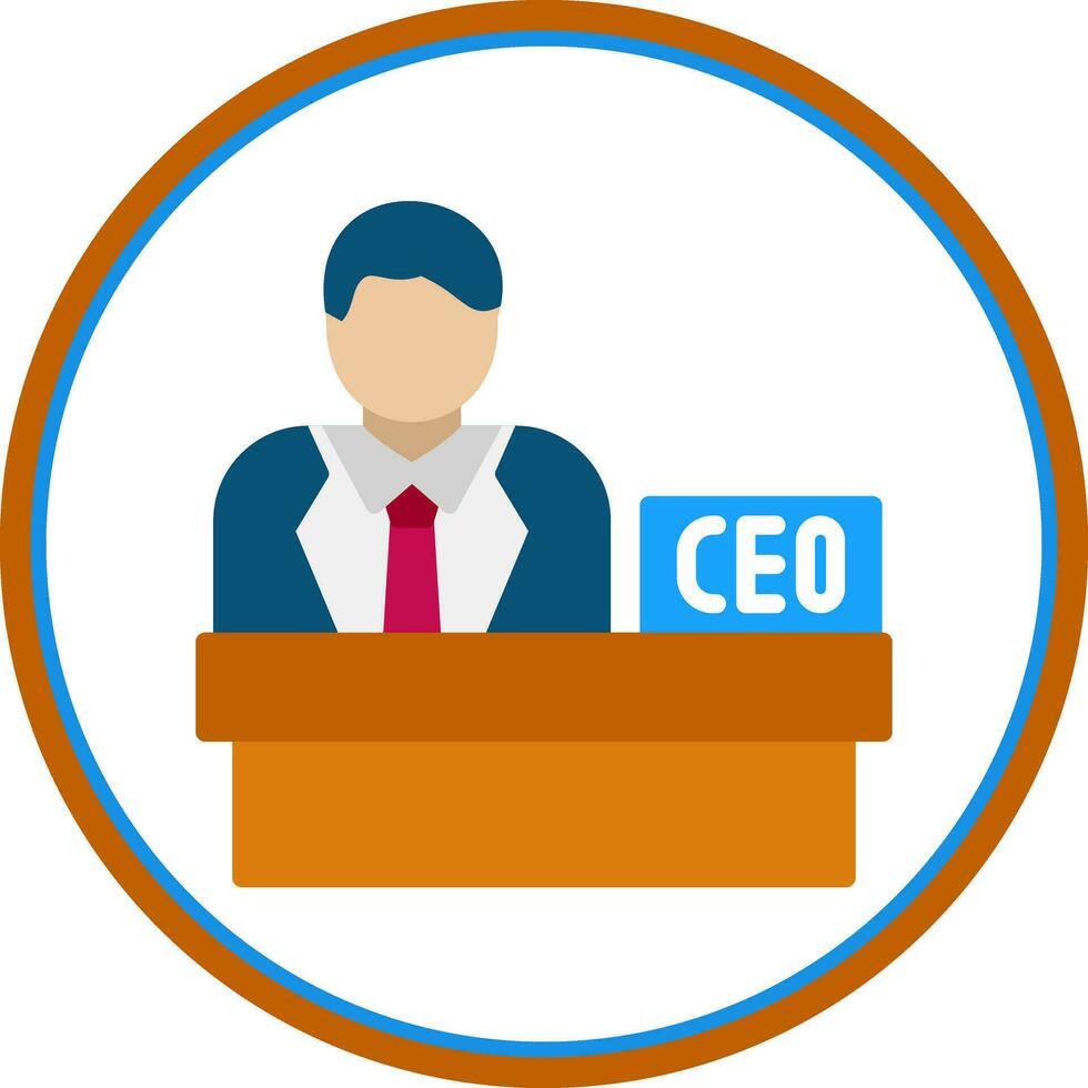 Ceo Vector Icon Design