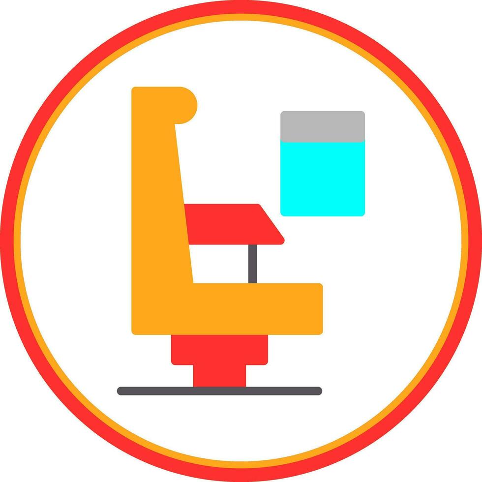 Plane seats Vector Icon Design