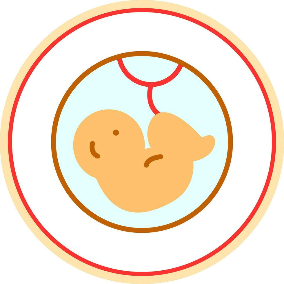 Embryo Vector Icon Design