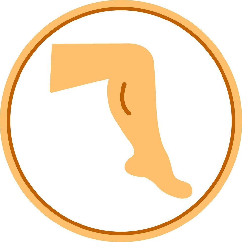 Leg Vector Icon Design