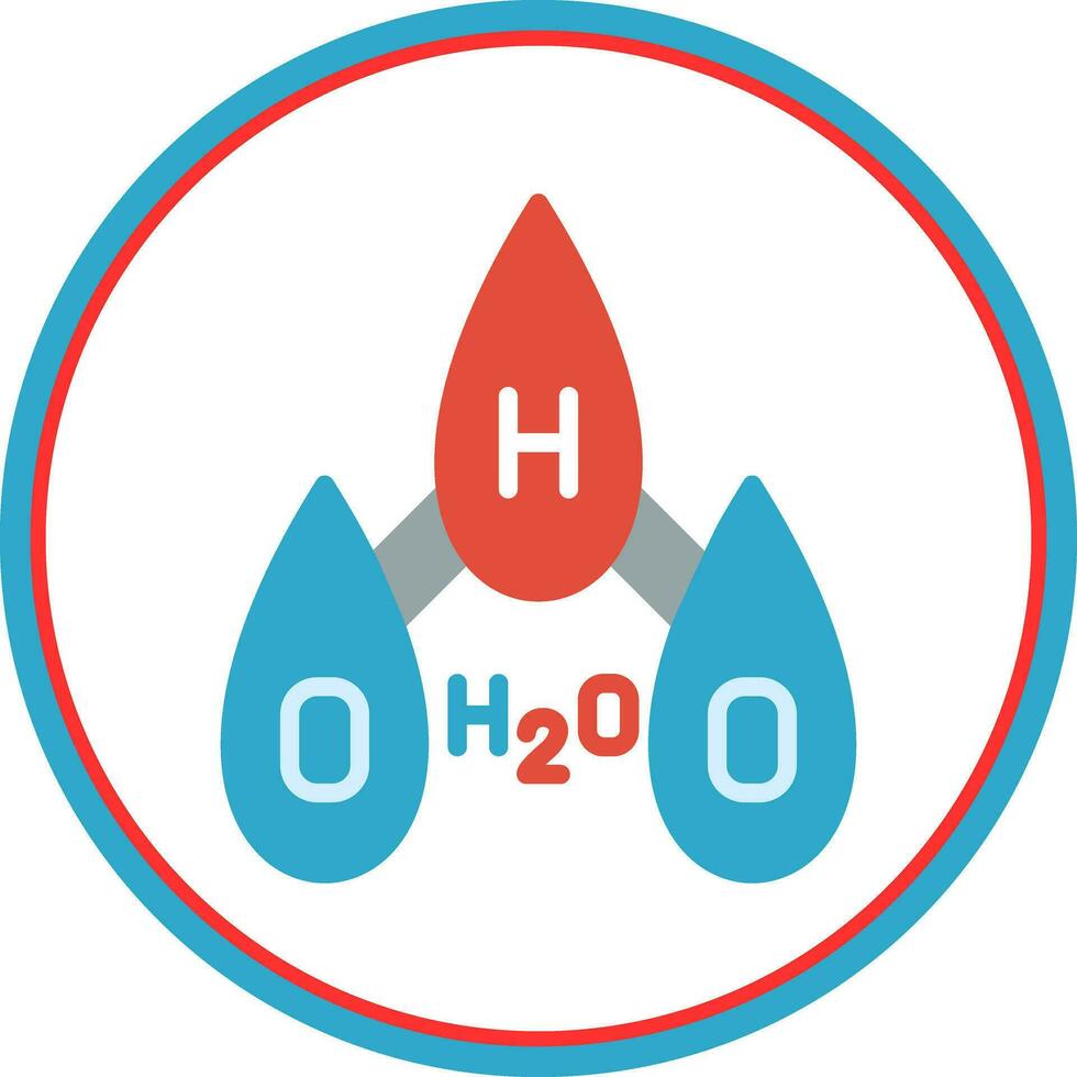 H2o Vector Icon Design