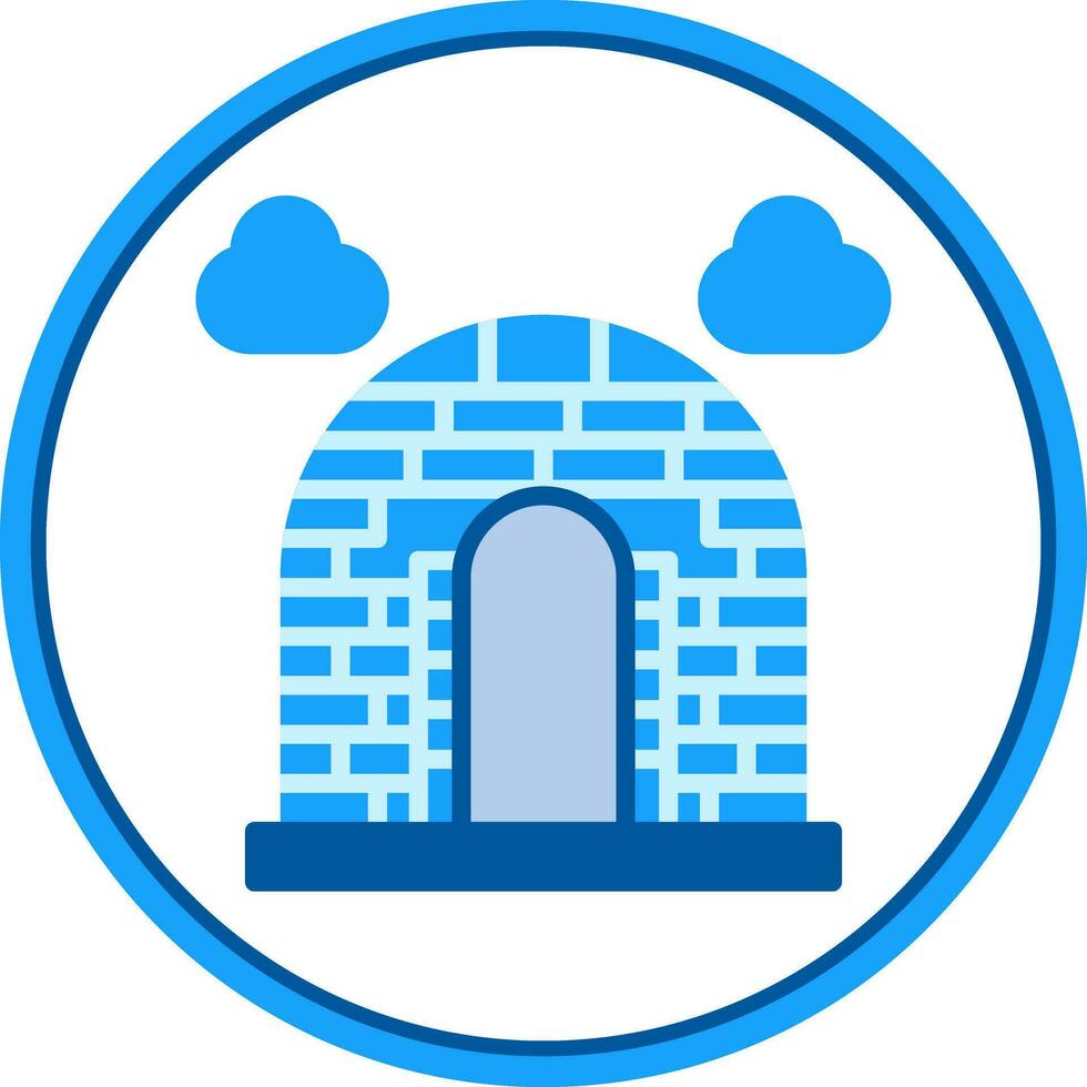Igloo Vector Icon Design