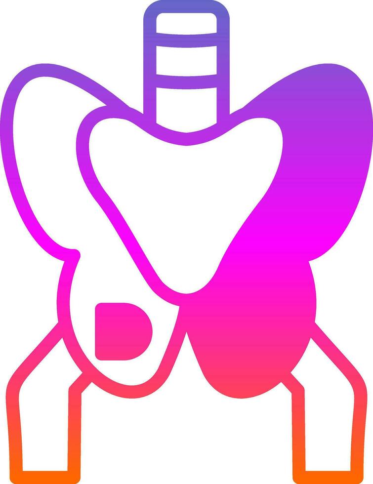 Pelvis Vector Icon Design
