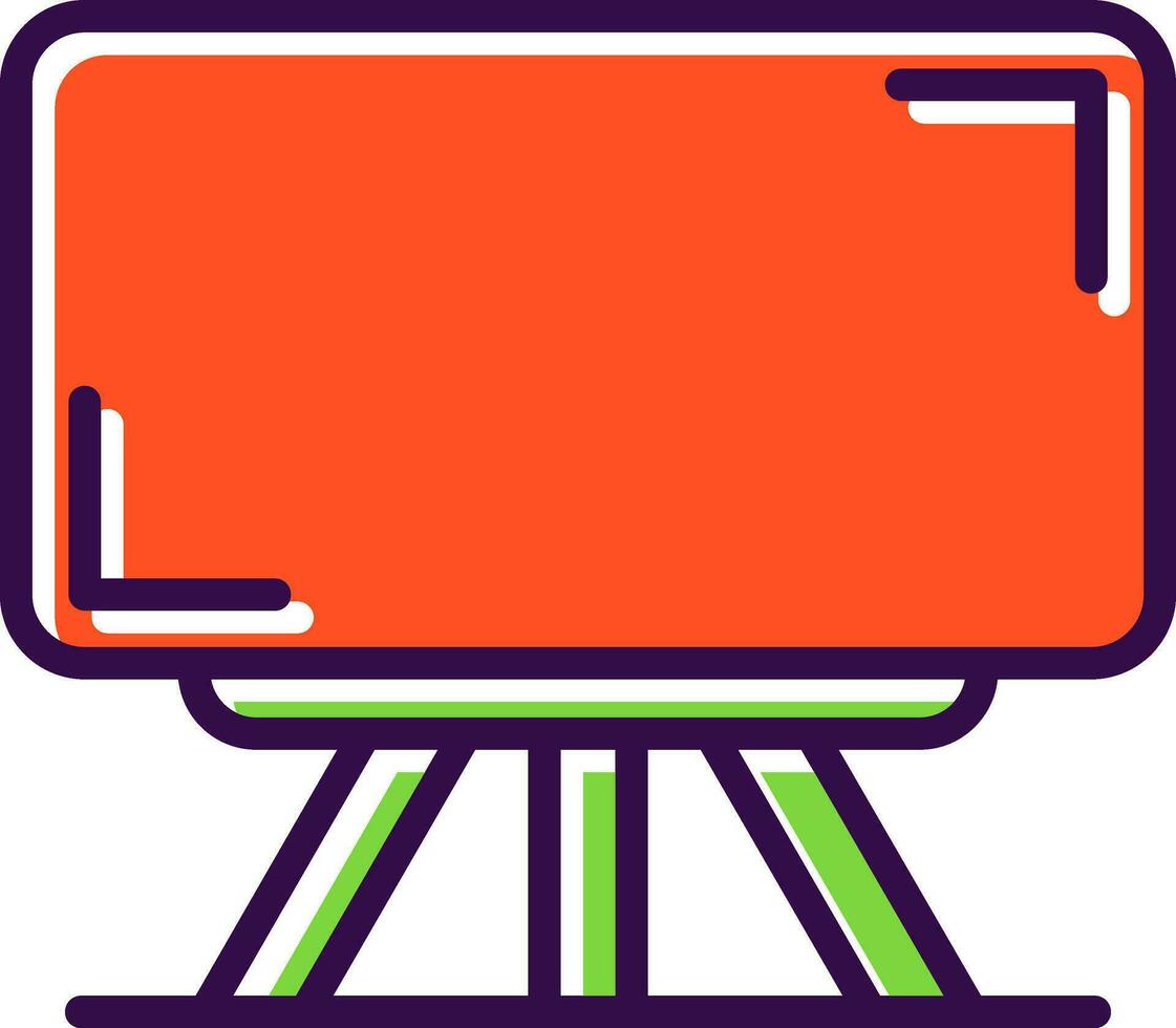 Chalkboard Vector Icon Design