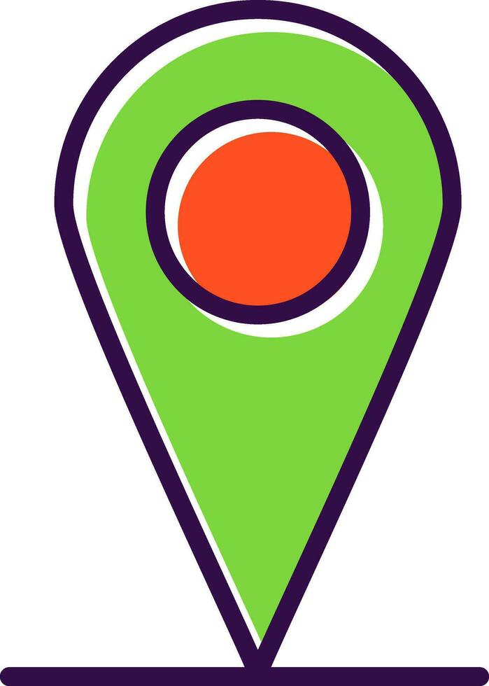 Map pointer Vector Icon Design