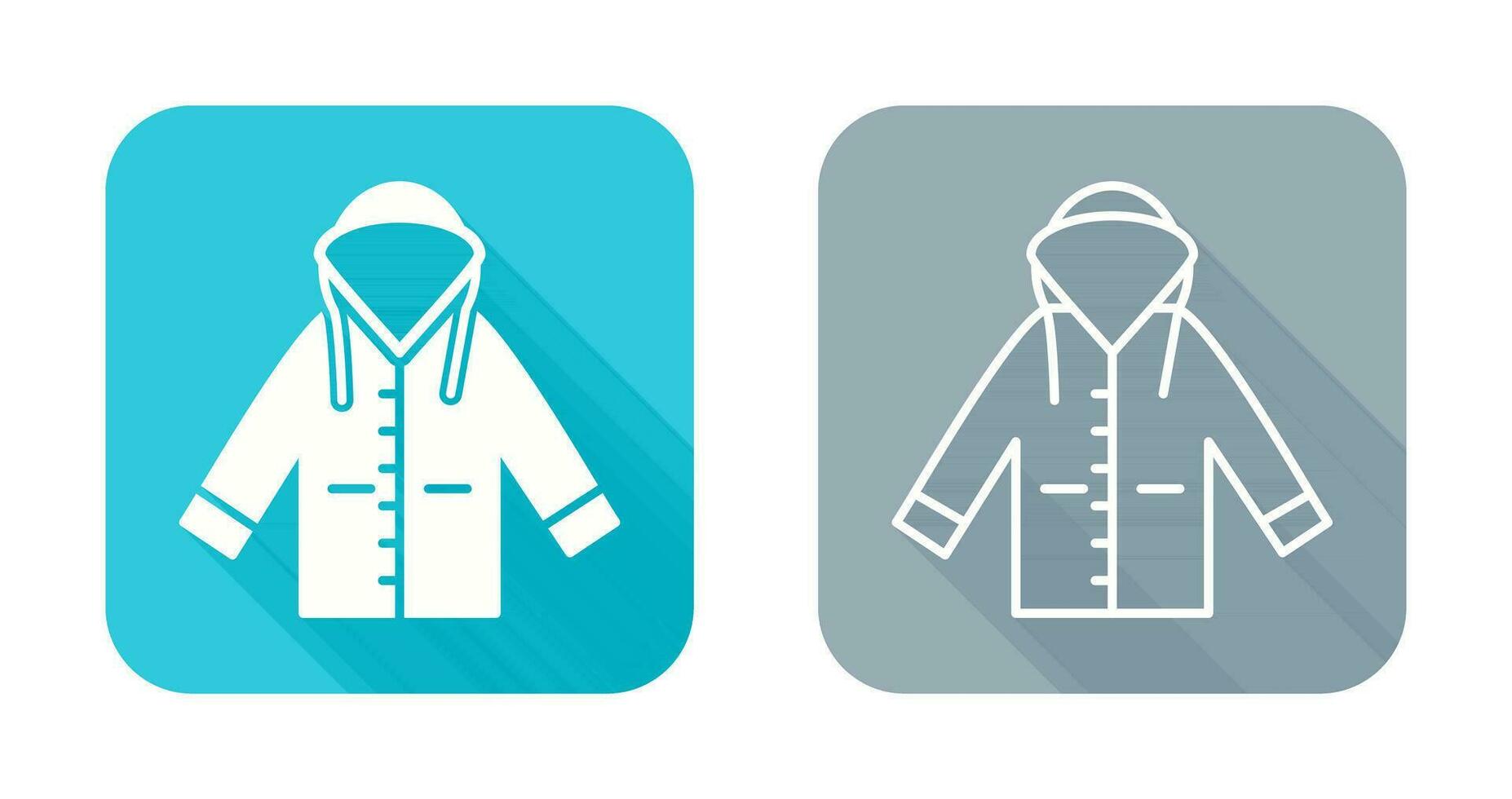 Raincoat Vector Icon