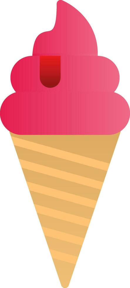 Ice cream Vector Icon Design