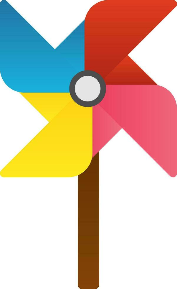 Pinwheel Vector Icon Design