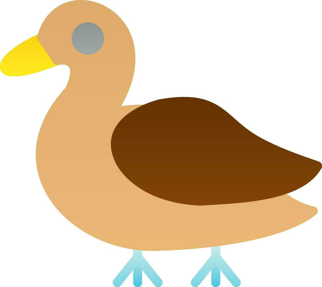 Duck Vector Icon Design