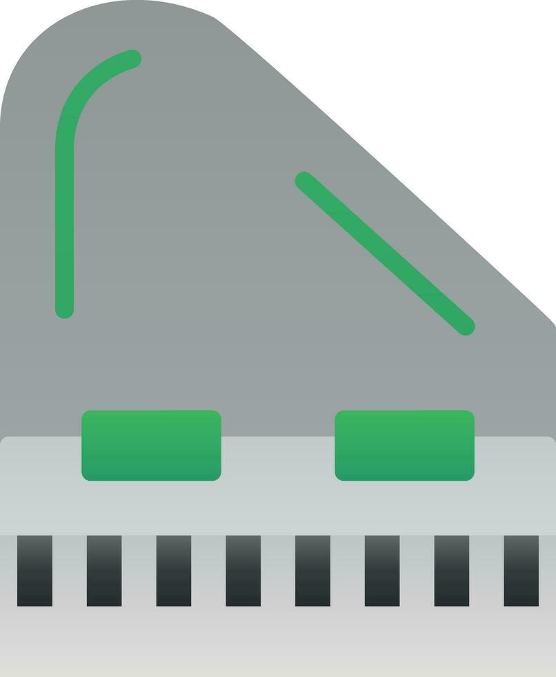 Piano Vector Icon Design