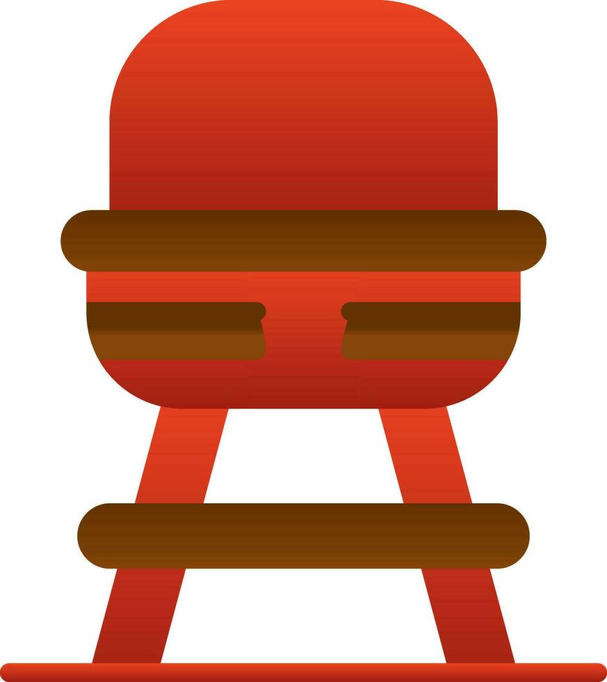 Baby chair Vector Icon Design