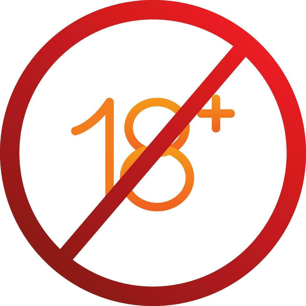 Prohibited Vector Icon Design