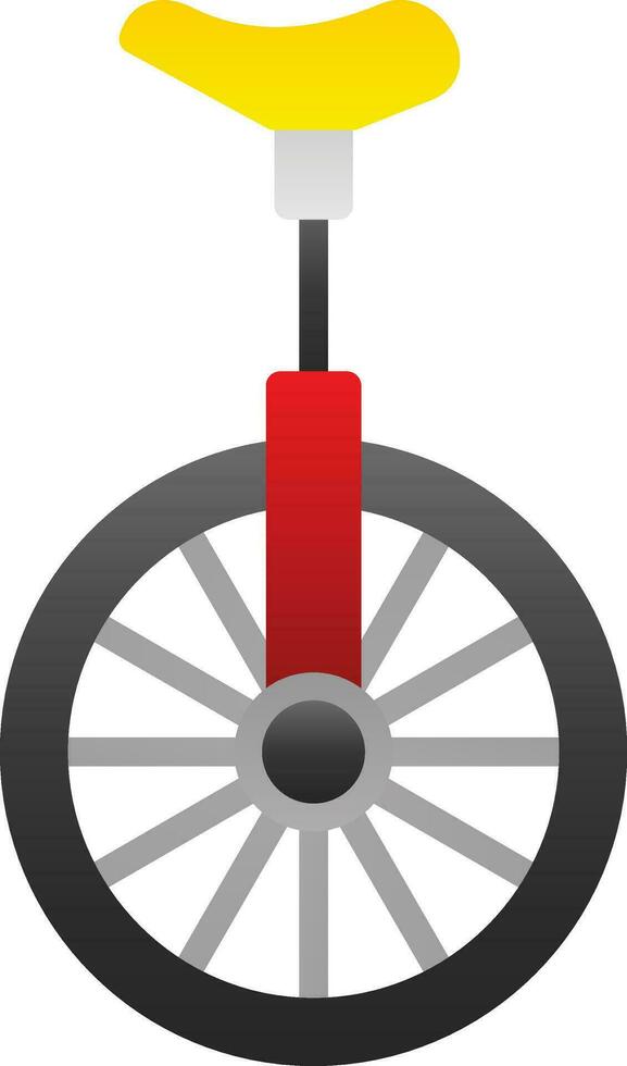 Monocycle Vector Icon Design