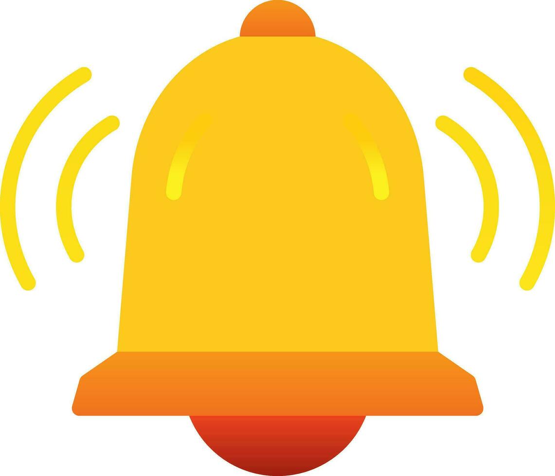 Ring bell Vector Icon Design