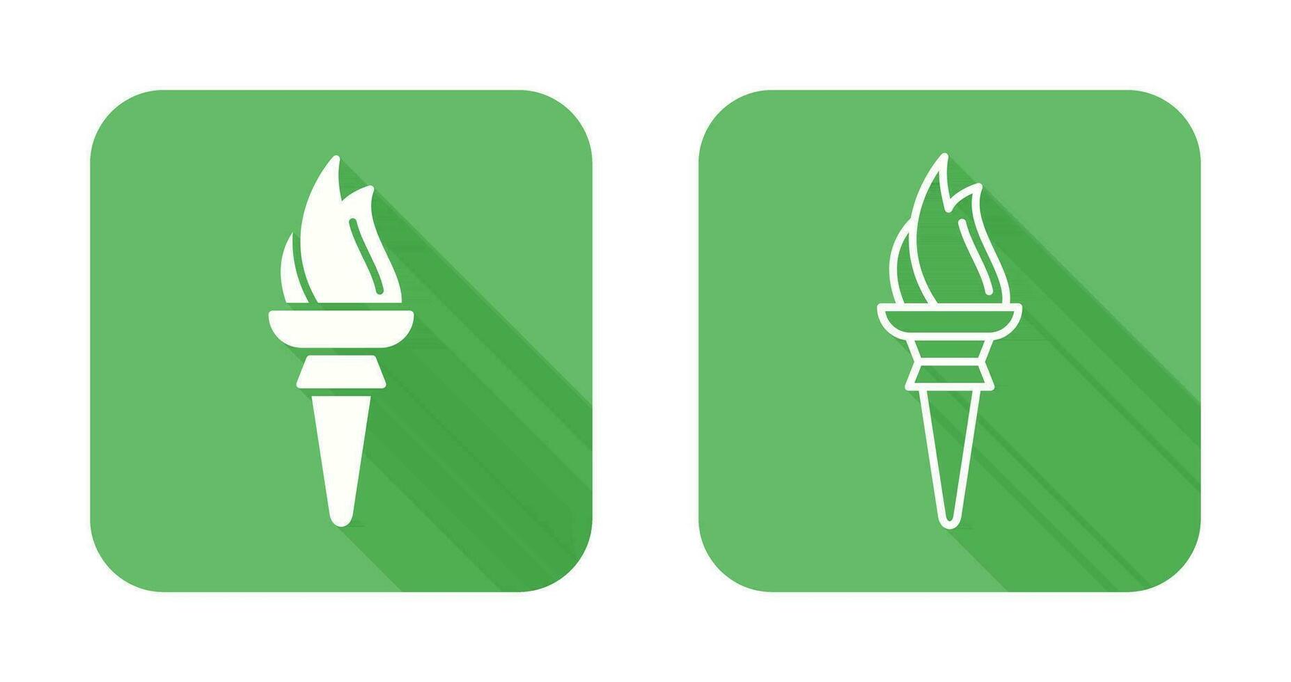 Torch Vector Icon