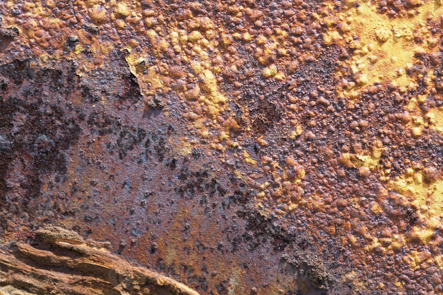 Rusty iron plate background photo