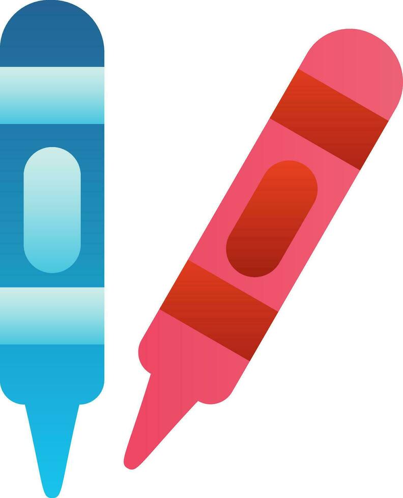 Crayons Vector Icon Design