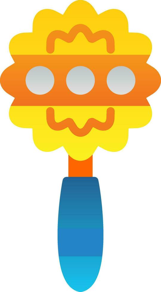 Rattle Vector Icon Design