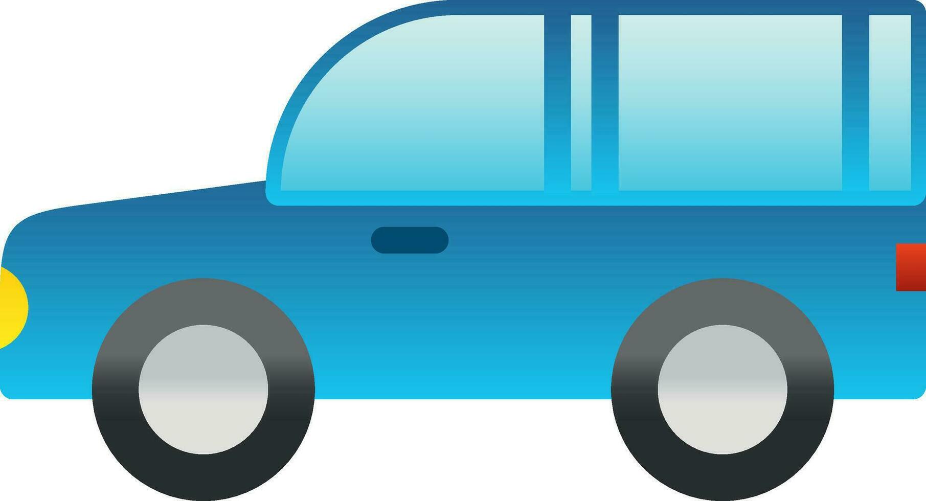 Car toy Vector Icon Design