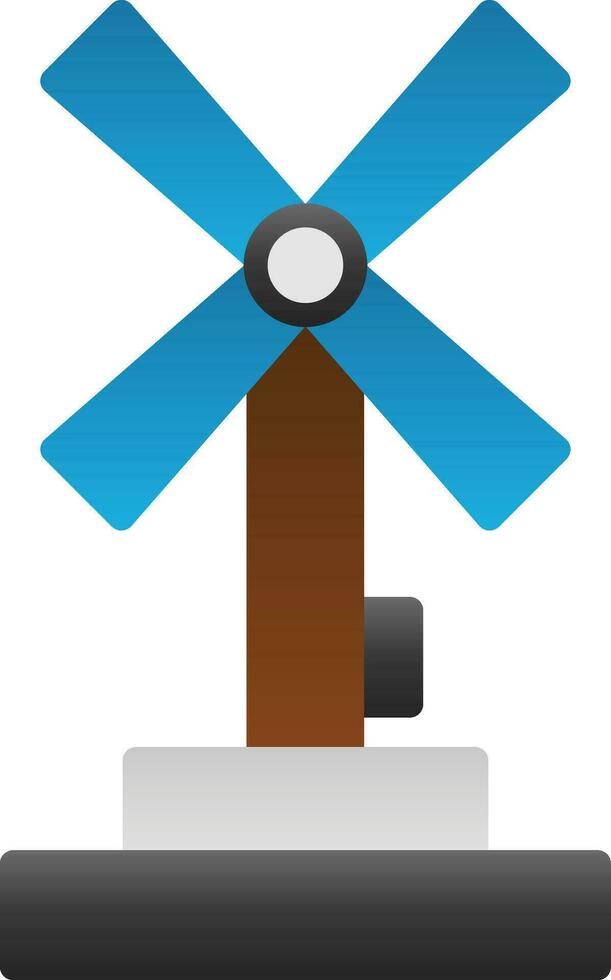 Windmill Vector Icon Design