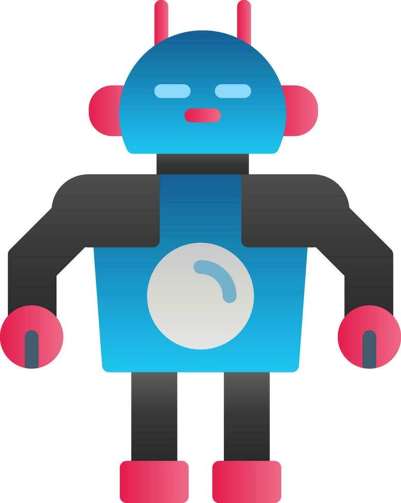 Robot Vector Icon Design