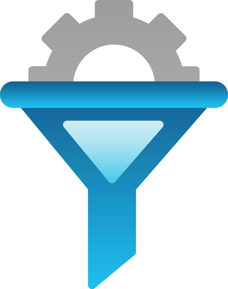 Funnel Vector Icon Design