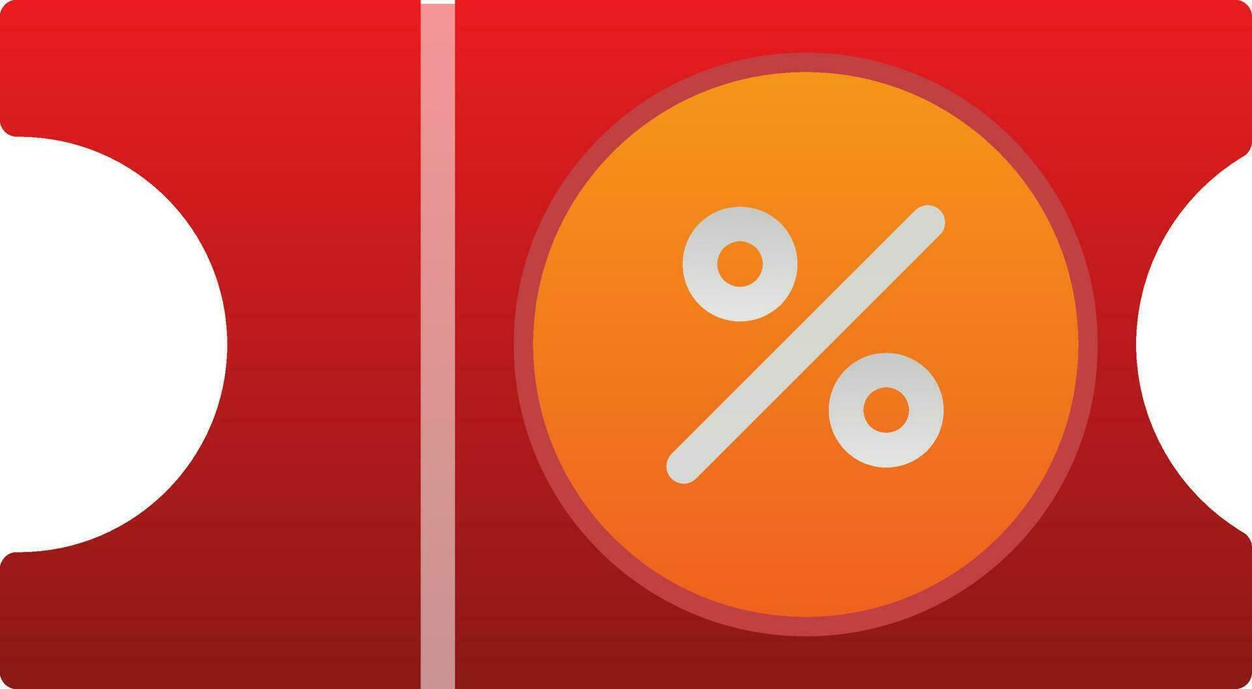 Discount Vector Icon Design