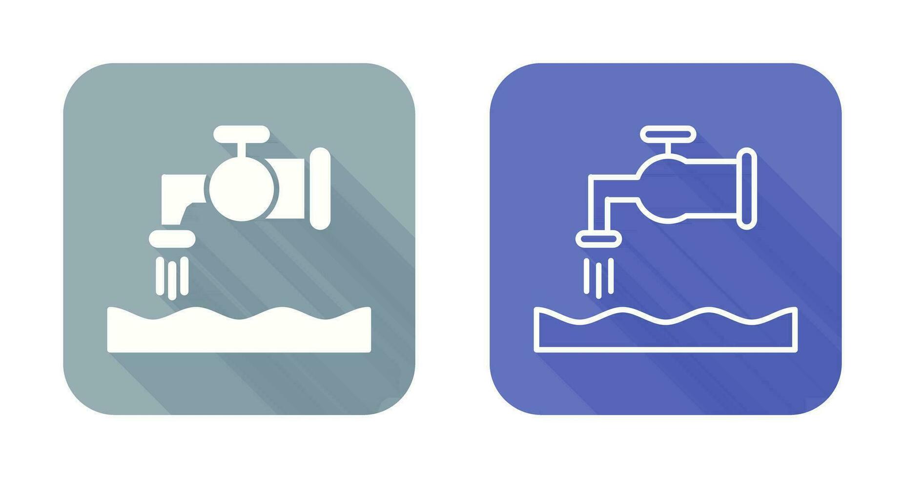 Water House Vector Icon