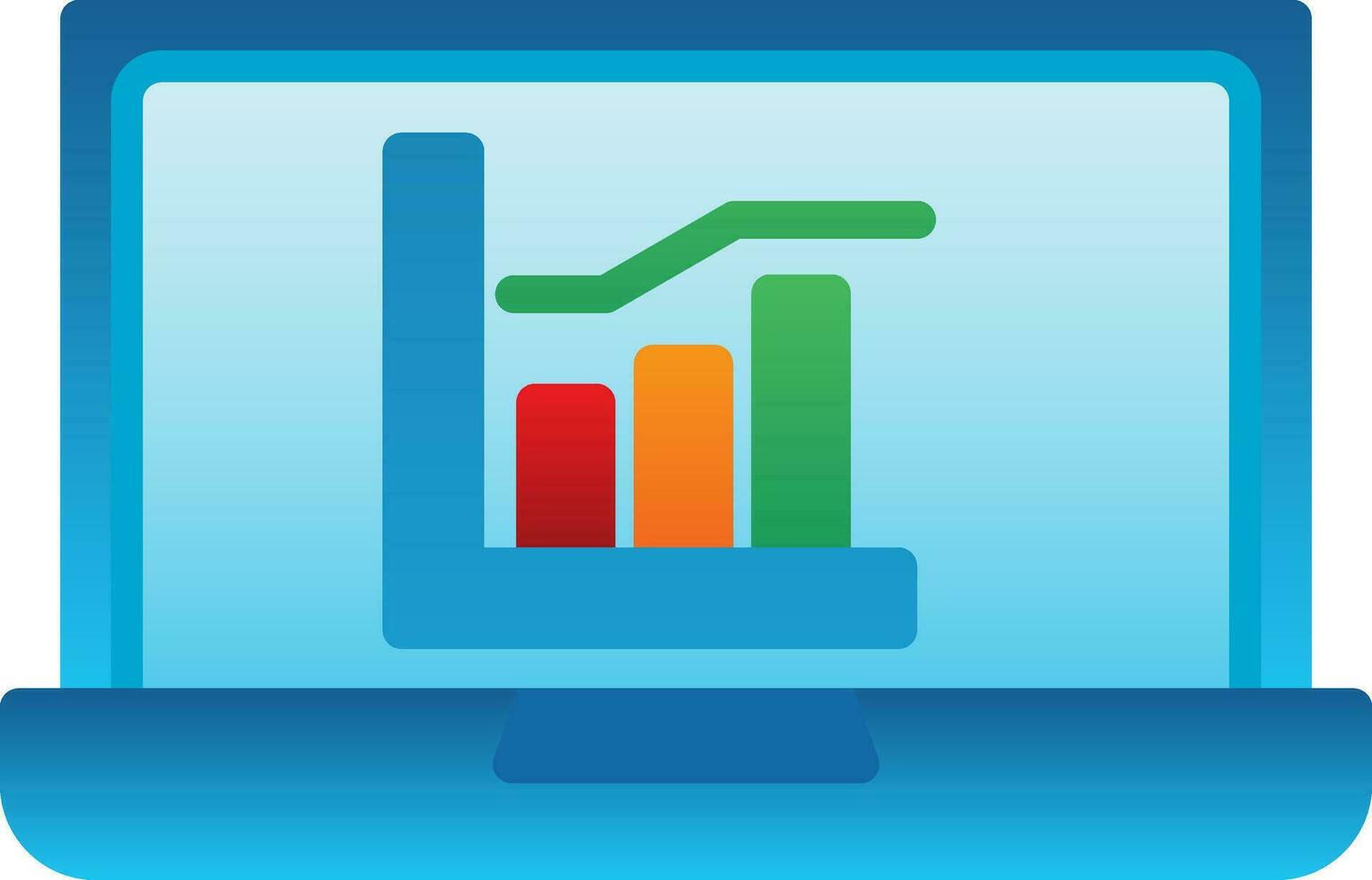 Analytics Vector Icon Design